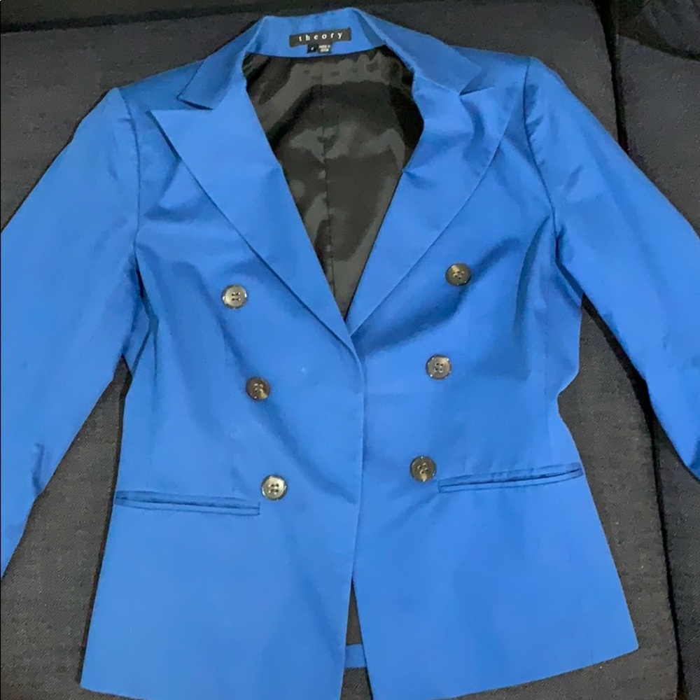 Theory cropped blazer